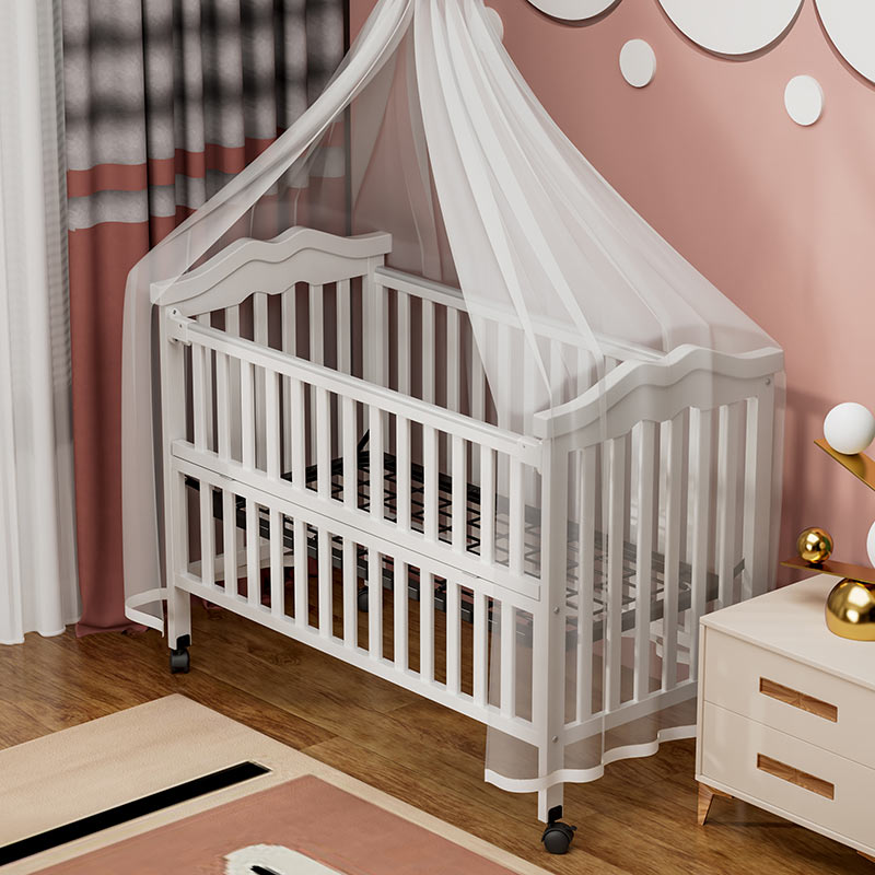 Painting Baby Wood Crib